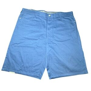 IZOD Sportflex Estate Blue Classic Fit Shorts Size 42